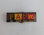 Vintage FAFM Fast Accurate Friendly McDonald&#39;s Employee Hat Pin - $10.19