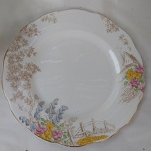 Vintage 1930s BELL England Fine Bone China Teacup &amp; Plate 8&quot; - $38.76