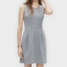 MADEWELL heather gray cotton knit “verse” sleeveless sheath dress size s... - $644.76 MXN