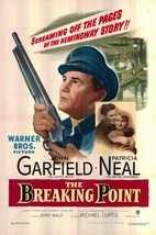 The Breaking Point Original 1950 Vintage One Sheet - £501.23 GBP