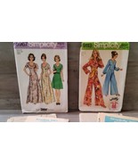 Vintage Simplicity 1970&#39;s Sewing Patterns Jiffy Jumpsuit Look Slimmer Dr... - £18.30 GBP