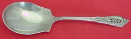 Rose Point by Wallace Sterling Silver Berry Spoon All Sterling 9&quot; Serving - $157.41
