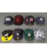 MLB New Era Yankees Red Sox Tigers Nike Mixed Baseball Caps Hats 8pc Lot - €214,21 EUR