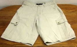 Levi&#39;s Authentic Silver Tab Khakis Men&#39;s (31W) Cotton Corduroy Cargo Shorts - £36.89 GBP