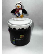 The Finishing Touch American Greetings Penguin Candle Holder &amp; Candle Sh... - $29.50 CAD