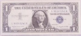 Lot: 1957 &amp; 1957A $1 Dollar Silver Certificate Blue Seal Notes, Old Paper Money - £12.13 GBP