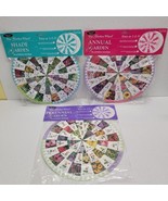 3 Garden Wheels Plant Care Planning System - Annual, Shade &amp; Perennial G... - £23.45 GBP