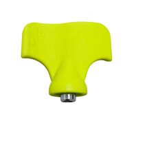 Nike Ckeat Wrench Tool Track Field Sprint Spikes Tool Key Neon Yellow Wi... - $9.49