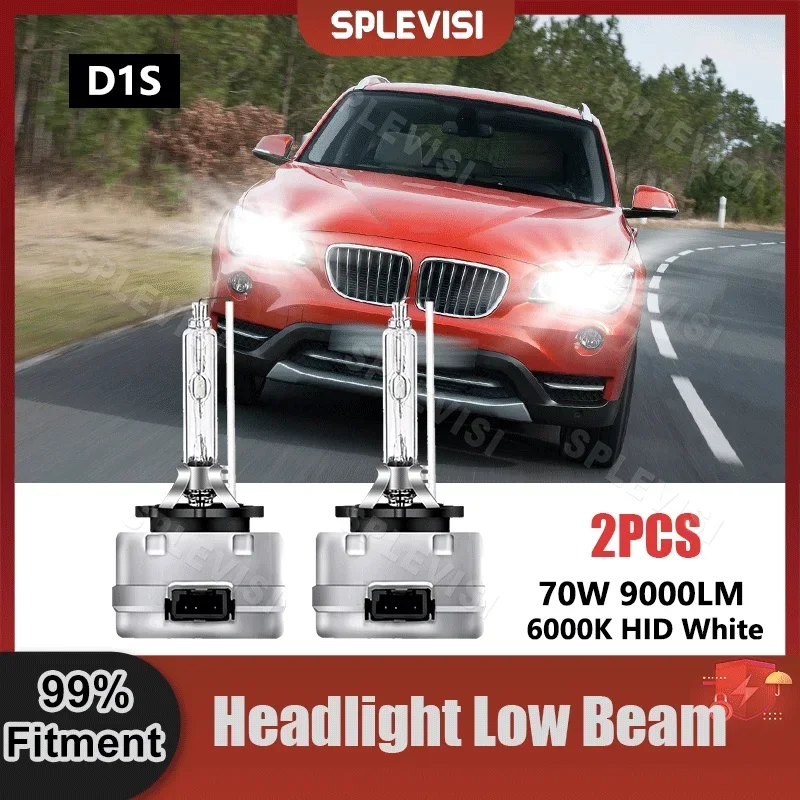 Plug And Play D1S Replace Low Beam Xenon Lamp 9000LM 70W For BMW X1 E84 2009 - £31.84 GBP