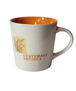 Starbucks Guatemala Antigua Coffee Tea Mug Cup Orange White Collectible ... - $20.00