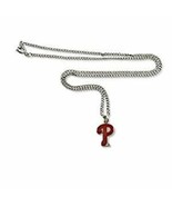 MLB Philadelphia Phillies Logo Pendant Necklace - $13.75 CAD