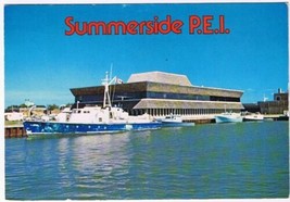 Postcard Summerside Waterfront Development Prince Edward Island - £1.68 GBP