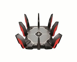 TP-Link - Archer AX11000 Tri-Band Wi-Fi 6 Router - Black/Red - £401.85 GBP