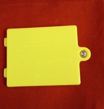 2017 Mr. Bucket Board Game Replacement Battery Cover &amp; Screw Parts Only - $7.99