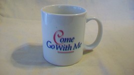 Come Go With Me : Luke 10:36-37 Quotation White Ceramic Coffee Cup - £15.84 GBP