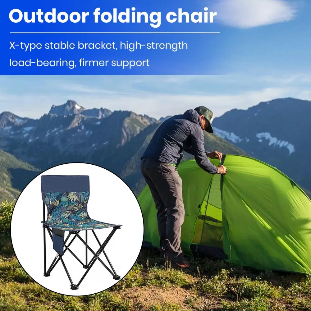Folding Chair Compact Size Portable Folding Chair for Camping Beach Picnic - £25.09 GBP+