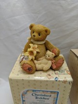 Lot Of (3) Cherished Teddies Lily Abigail And The Book Of Teddies - £34.18 GBP