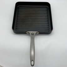 Calphalon Griddle Ribbed Frying Pan Nonstick 11&quot; Square Hard-Anodized Grill - £13.89 GBP