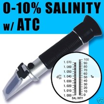 Automatic Temperature Compensation Sea Water Salt Salinity Refractometer... - £15.31 GBP