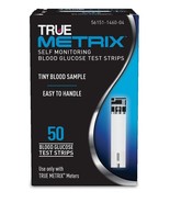 4 x True Metrix Blood Glucose Test Strips Box of 50 - $1,057.21 MXN