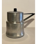 Vintage Paramount Double Boiler Pure Aluminum 20 Gauge 3 1/2 Qt Camping/... - $583.96 MXN