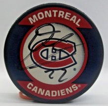 Dale Weise Autographed Puck Montreal Canadiens 22 NHL Hockey - £17.63 GBP