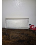 SafeKeeper Silver Wallet Zip Around Clutch RFID Protection NWT - $24.75