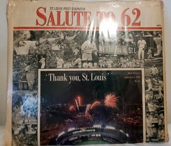 2 Mark McGwire St Louis Post Dispatch Newspapers Salute to 62 and Summer of 70 - £11.39 GBP