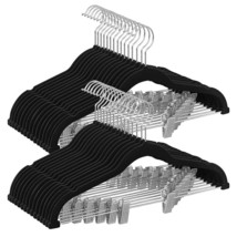 Pants Hangers, Set Of 30 Velvet Hangers With Adjustable Clips, Space-Sav... - $54.99
