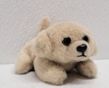 Russ Bronzie Puppy Dog 5&quot; Mini Beanbag Plush Petooties Pets - £19.39 GBP