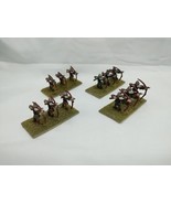 Lot Of (4) 15MM Late Medieval Archer Infantry Wargaming Miniatures Painted - $404.08 MXN