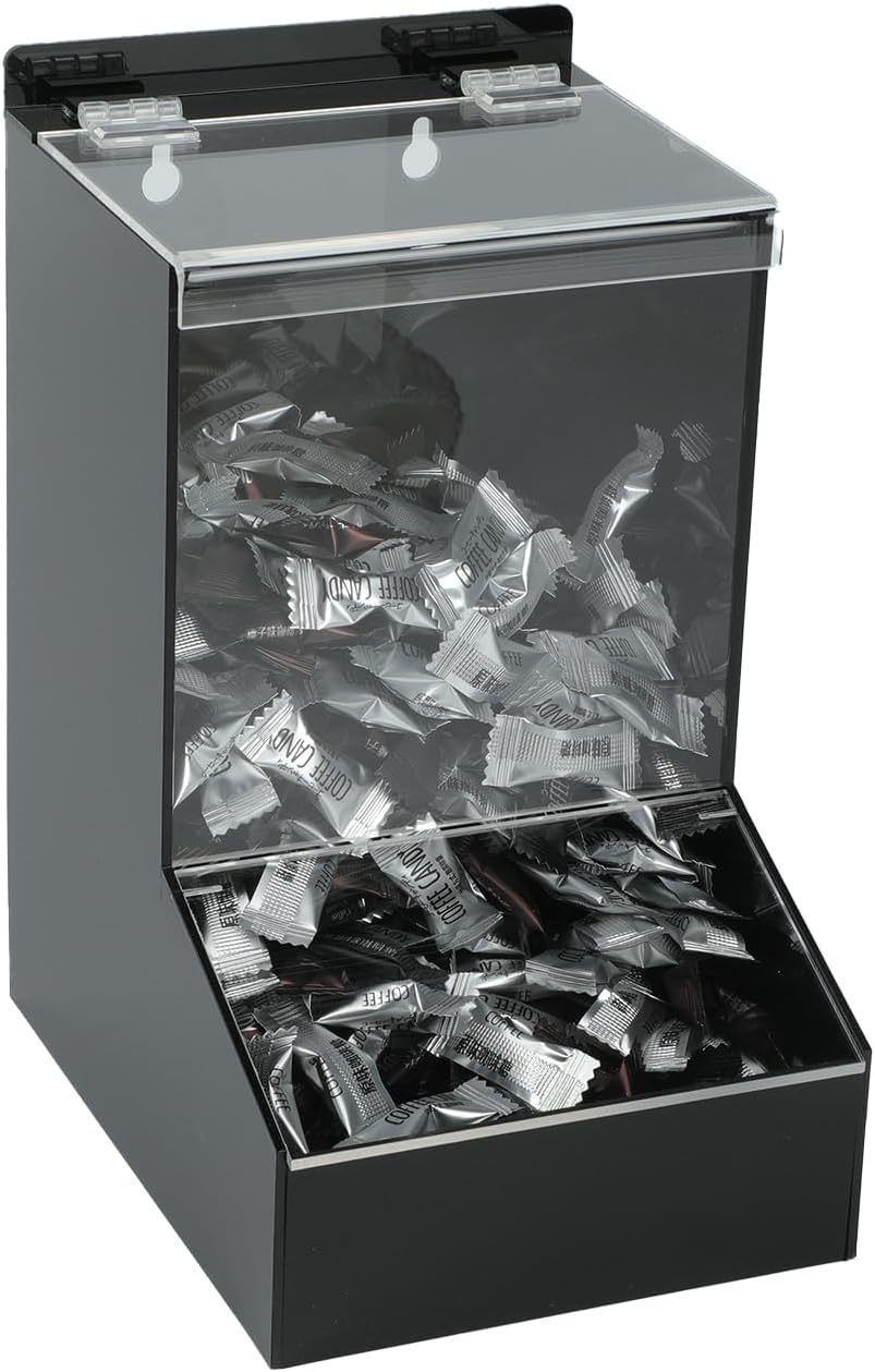 Candy Dispenser Countertop With Lids,Acrylic Laundry Pods Dispenser,Wall... - $33.99