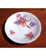 Vintage RADFORDS Bone China Saucer Floral Roses 5-7/8&quot; Diameter - $6.82 CAD