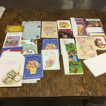 Vintage mixed lot of 36 get well unused greeting cards collectible old c... - $27.08 CAD