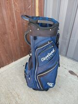 Cleveland 14 Divider Golf Cart Bag Blue/Black - $109.24