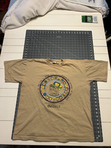 Vtg Advanced Tees Belize, C.A Shirt Graphic Time Carrier Size L - £14.68 GBP