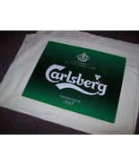 Carlsberg Beer Metal Tin Wall Sign about 19 1/2" x 15 1/2" Lager Bar Mancave - £23.34 GBP