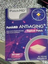 Anti Aging + Topical Patch MD 30 Day Supply Dietary Supplement Exp. 2/26... - £11.16 GBP