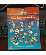 McDonald&#39;s Fisher Toddler Toys Sign - £3.53 GBP