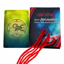 5 Kabbalah Red String Bracelet Jerusalem with King Solomon Recuperation ... - £11.86 GBP