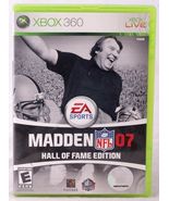 Madden NFL 07 Hall Of Fame Edition (Xbox 360, 2006) - $7.57