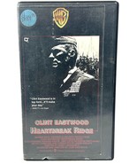 Heartbreak Ridge VHS Clint Eastwood Action Drama Military Clamshell Case - $145.15 MXN