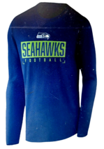 Fanatics Seattle Seahawks Branded Stack Box Long Sleeve T-Shirt College ... - £13.97 GBP