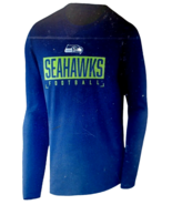 Fanatics Seattle Seahawks Branded Stack Box Long Sleeve T-Shirt College ... - £13.97 GBP