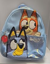 Bluey Peeking Women's 10.5" Mini Backpack, Blue - $38.99