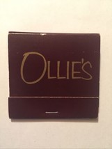 Matchbook Ollies University Ave. Clive Ave. Clive IOWA - £4.19 GBP