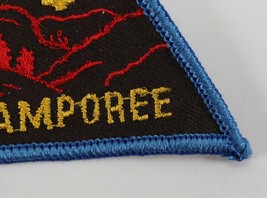 Vintage Blue Triangle Camporee Twill Boy Scouts BSA Camp Patch - £9.31 GBP