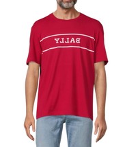 Bally men's short sleeve printed logo t-shirt Red - €136,60 EUR