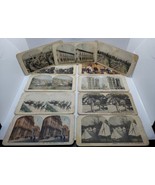 11 Rare Stereo View Cards Military, San Francisco, Post Office, Hotel - €33,85 EUR