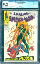 Amazing Spider-Man #62 (1968) CGC 9.2 -- O/w to white pages; Medusa appe... - £457.36 GBP